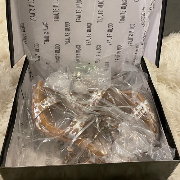 Sexy ankle strap silver metallic high Heels - Picture 5 of 15